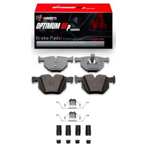 BMW X6 Brake Pads - Rear - R1 Concepts - Optimum OE - `07-`14